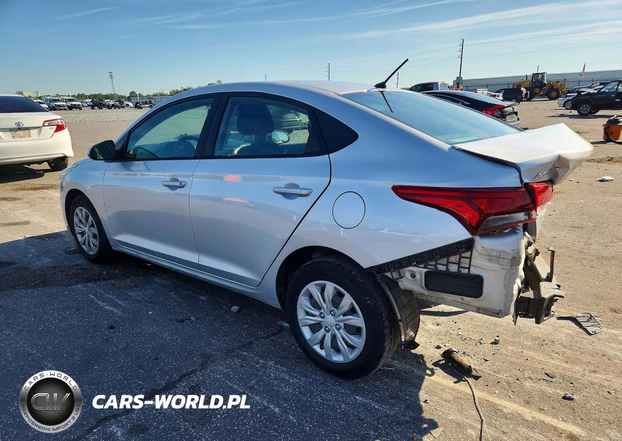 2022 Hyundai Accent Se VIN:3KPC24A63NE173513 - 2
