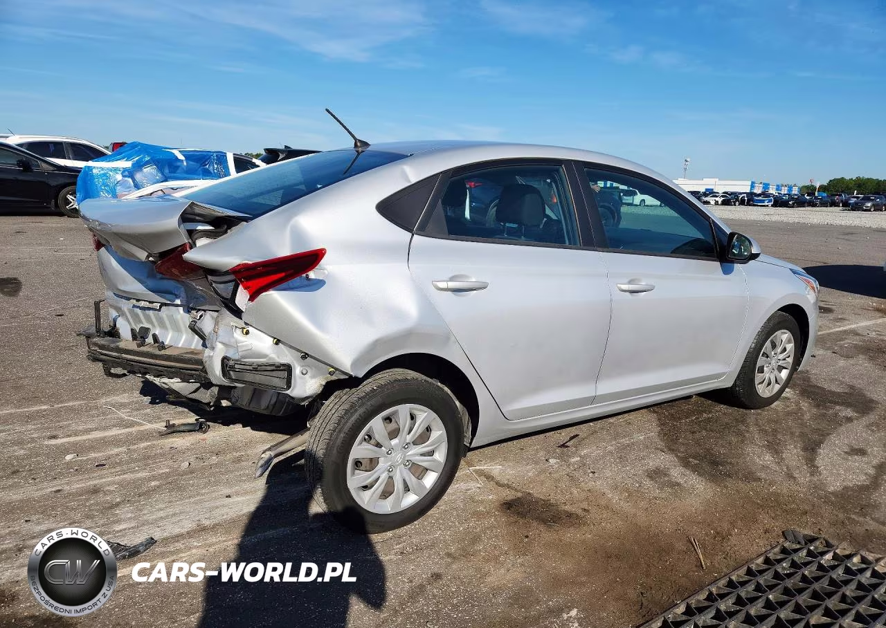 2022 Hyundai Accent Se VIN:3KPC24A63NE173513 - 3