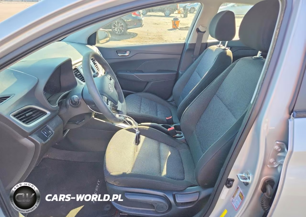 2022 Hyundai Accent Se VIN:3KPC24A63NE173513 - 7
