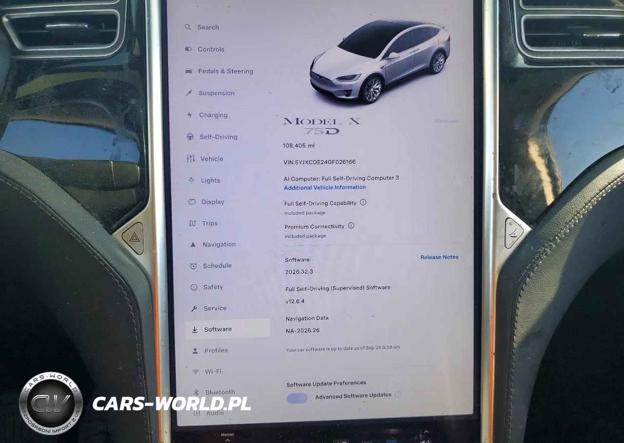 2016 Tesla Model X VIN:5YJXCDE24GF026166 - 9