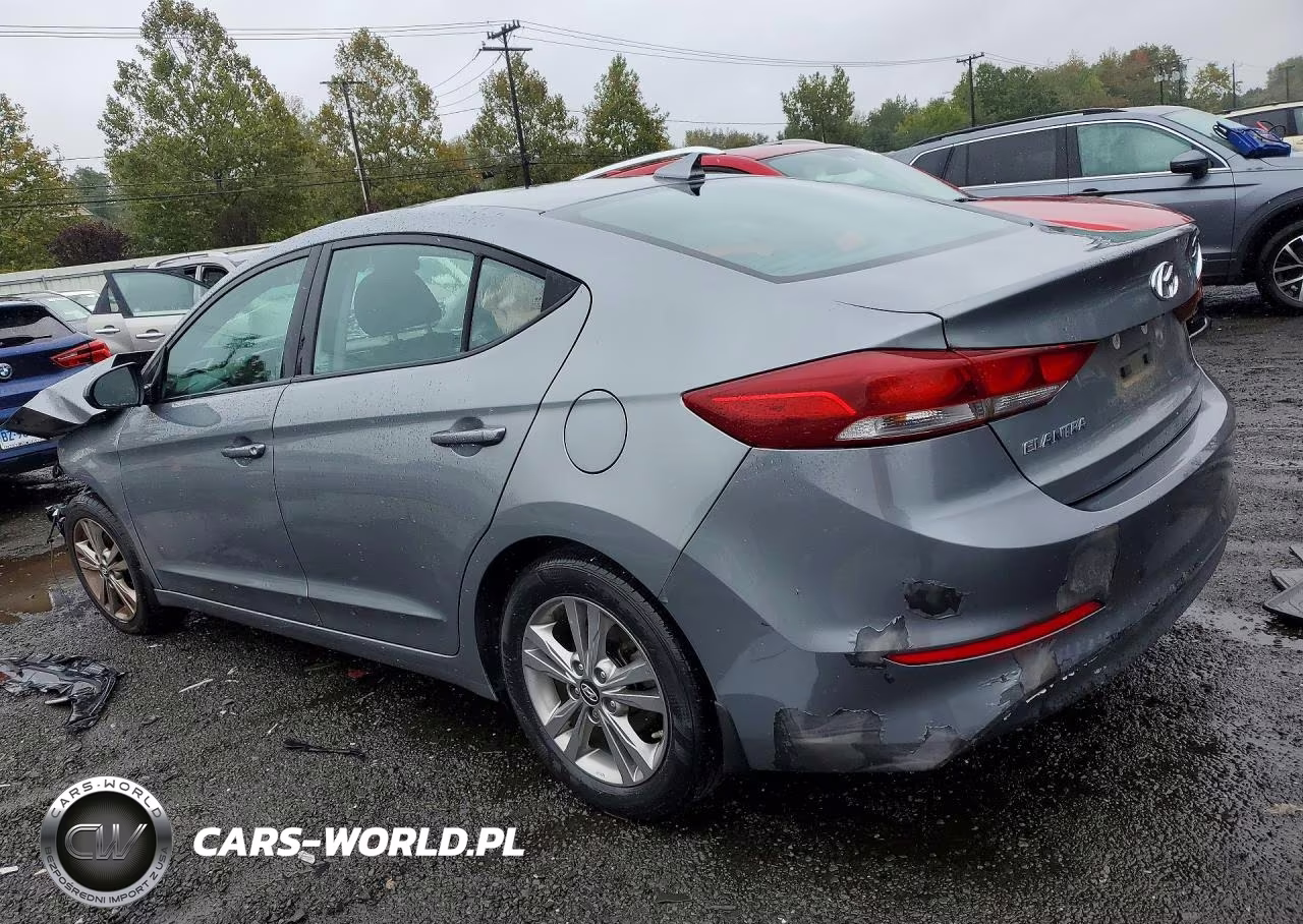2018 Hyundai Elantra Sel VIN:KMHD84LF3JU560277 - 2