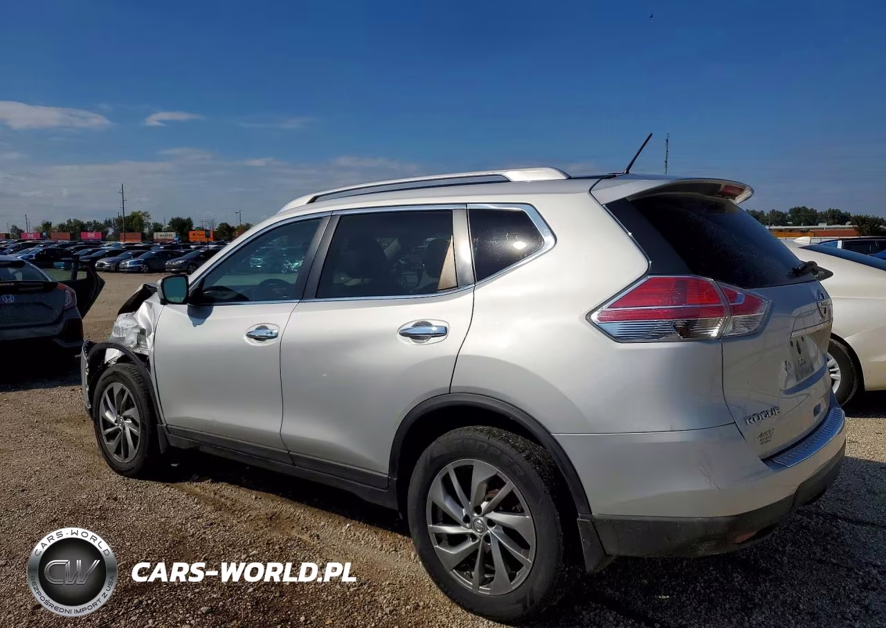 2015 Nissan Rogue Sl VIN:5N1AT2MV9FC814955 - 2