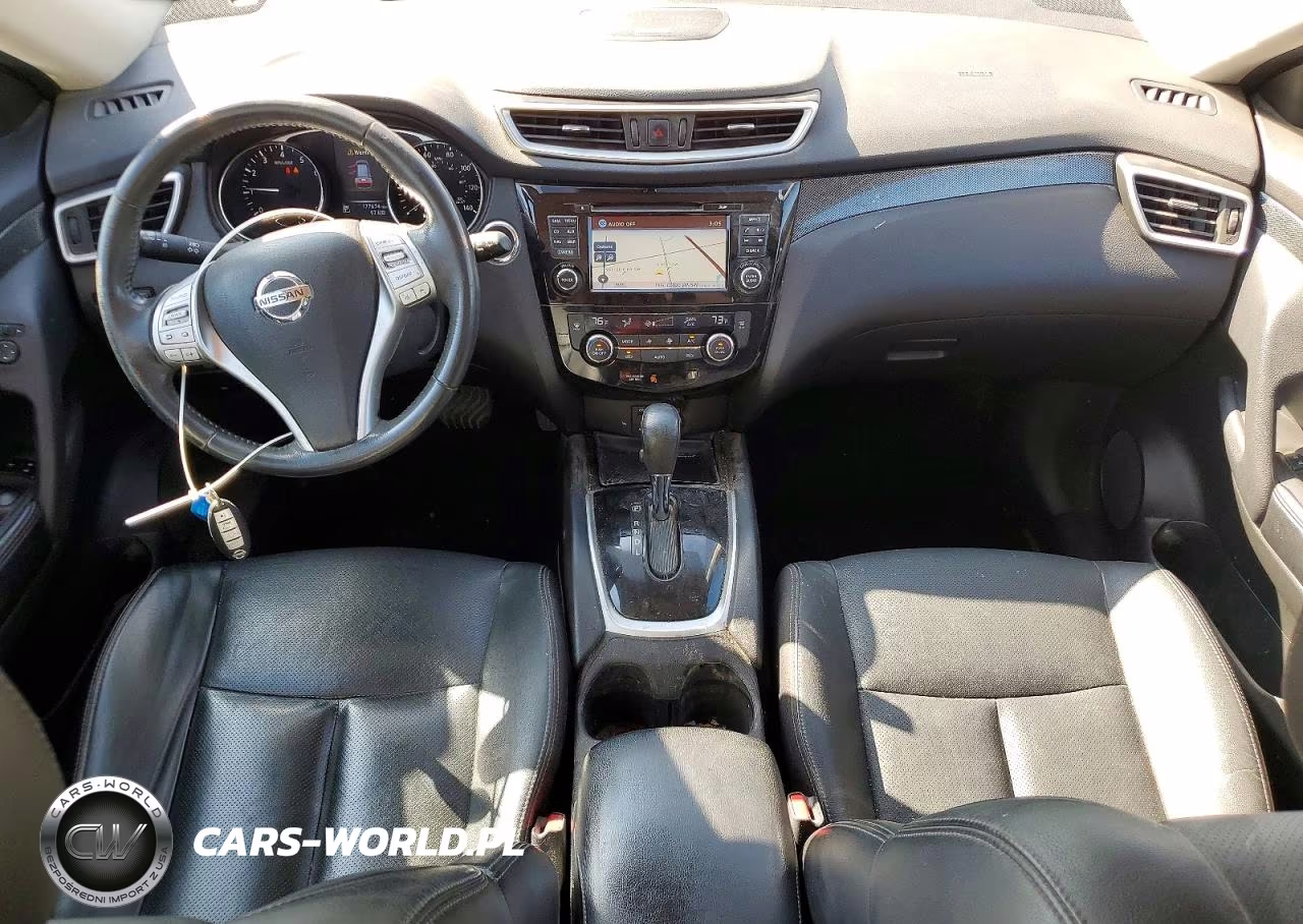 2015 Nissan Rogue Sl VIN:5N1AT2MV9FC814955 - 8