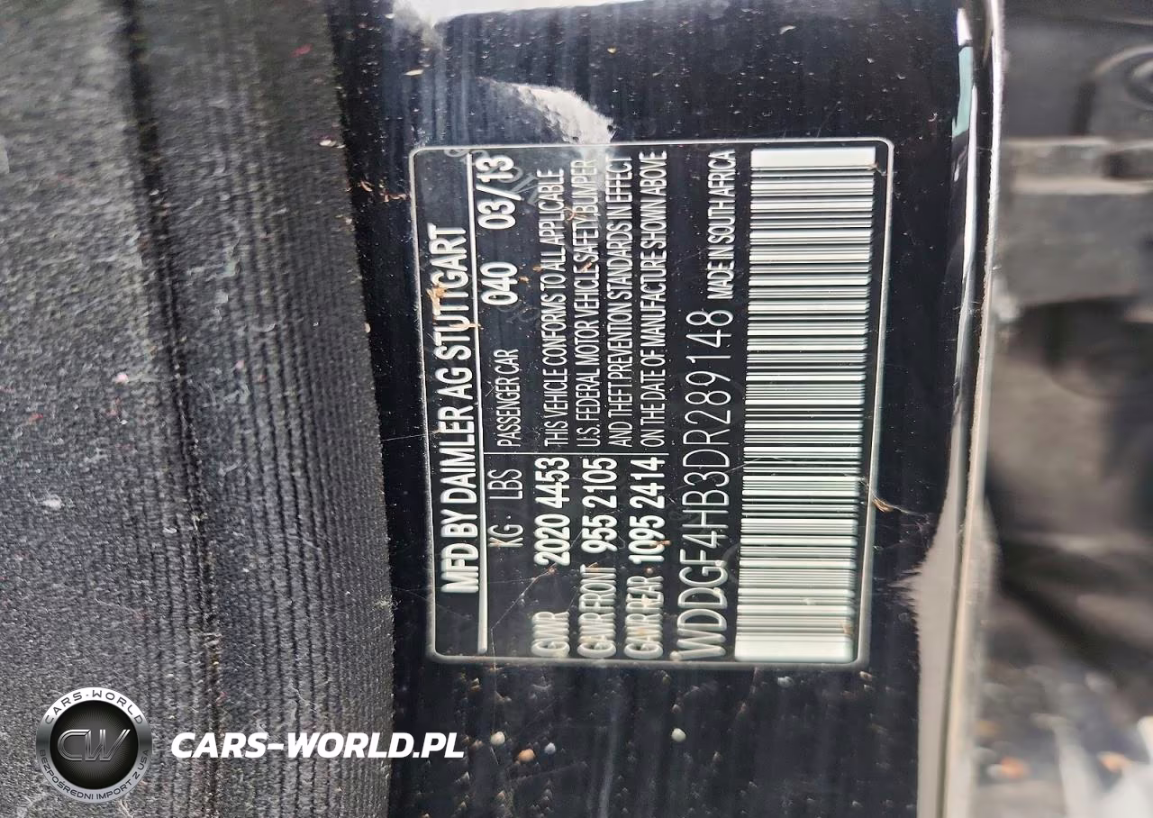 2013 Mercedes-Benz C 250 VIN:WDDGF4HB3DR289148 - 13