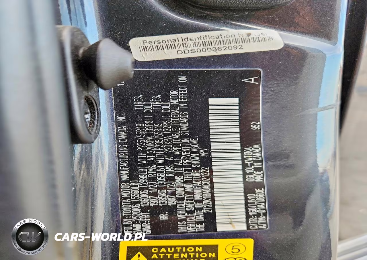 2010 Lexus Rx 350 Base VIN:2T2ZK1BA0AC021222 - 12