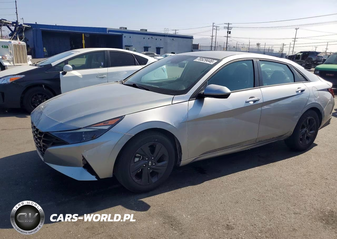 2021 Hyundai Elantra Sel VIN:5NPLM4AG2MH030050 - 1