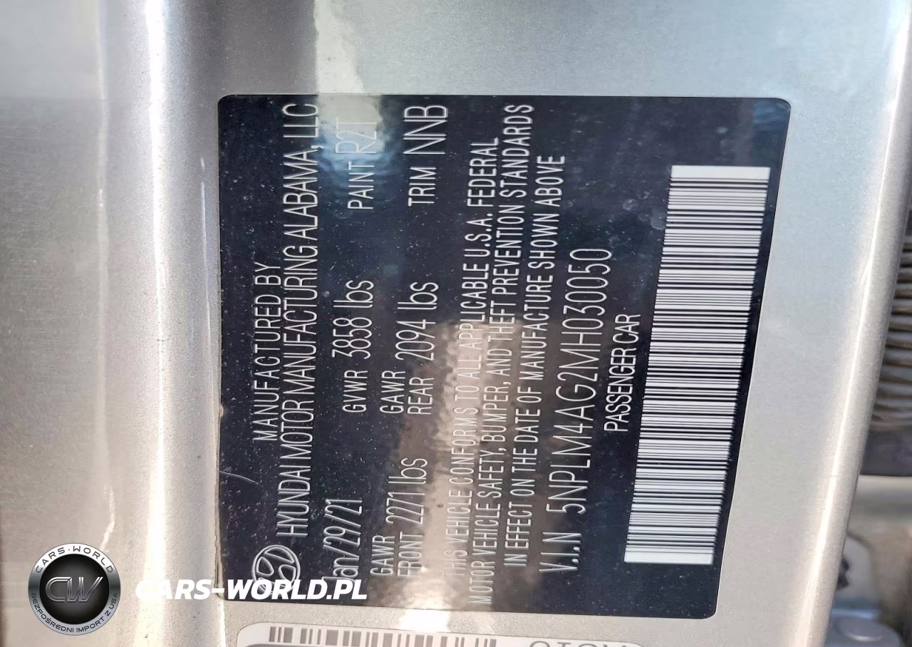 2021 Hyundai Elantra Sel VIN:5NPLM4AG2MH030050 - 12