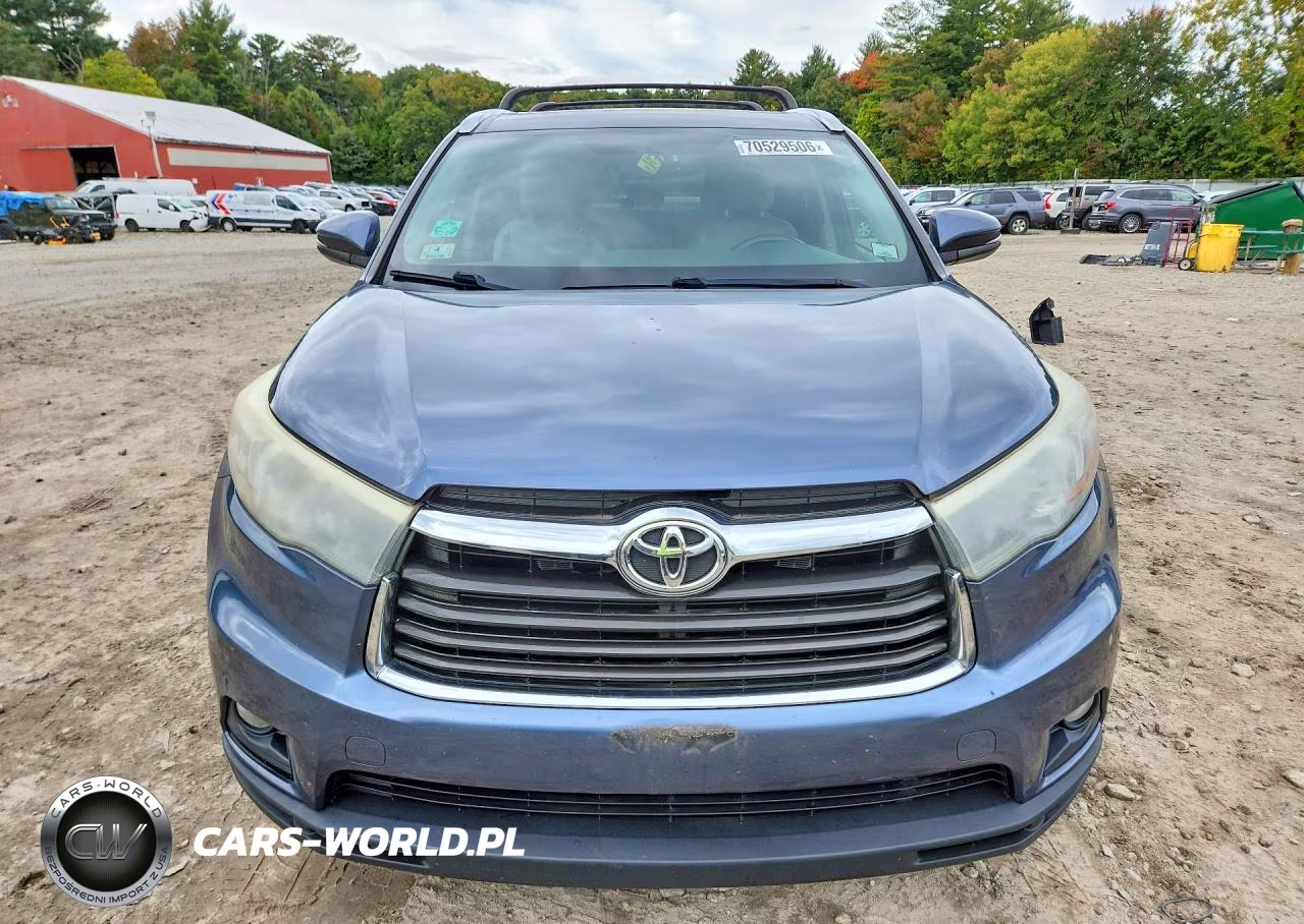 2015 Toyota Highlander Xle VIN:5TDJKRFH2FS112644 - 5