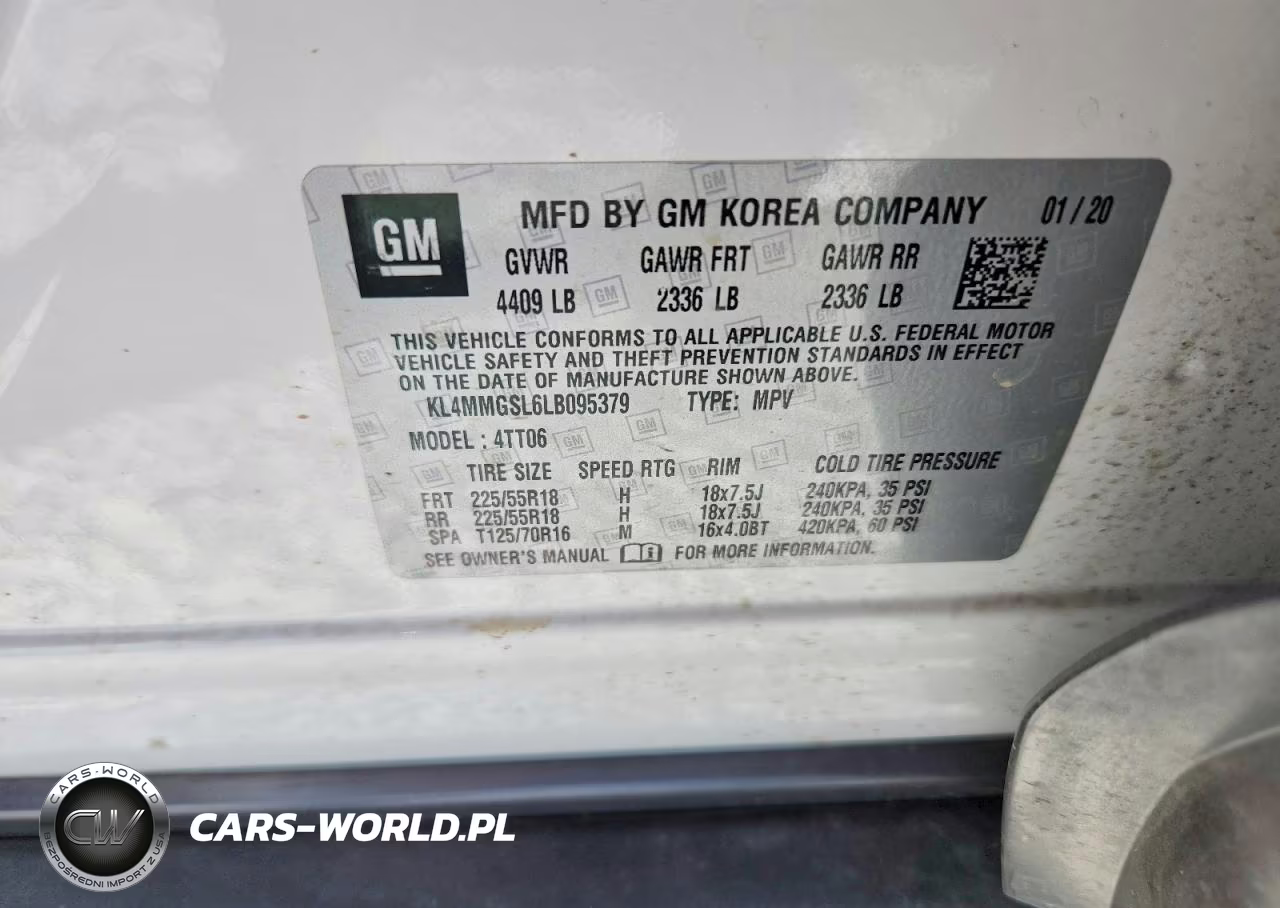 2020 Buick Encore Gx Essence VIN:KL4MMGSL6LB095379 - 13