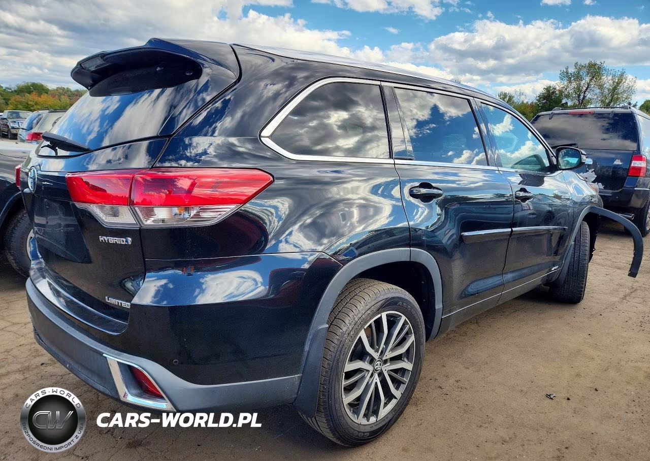 2019 Toyota Highlander Hybrid Limited Platinum VIN:5TDDGRFHXKS060673 - 3