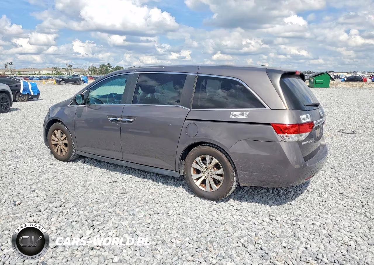 2016 Honda Odyssey Exl VIN:5FNRL5H65GB159029 - 2
