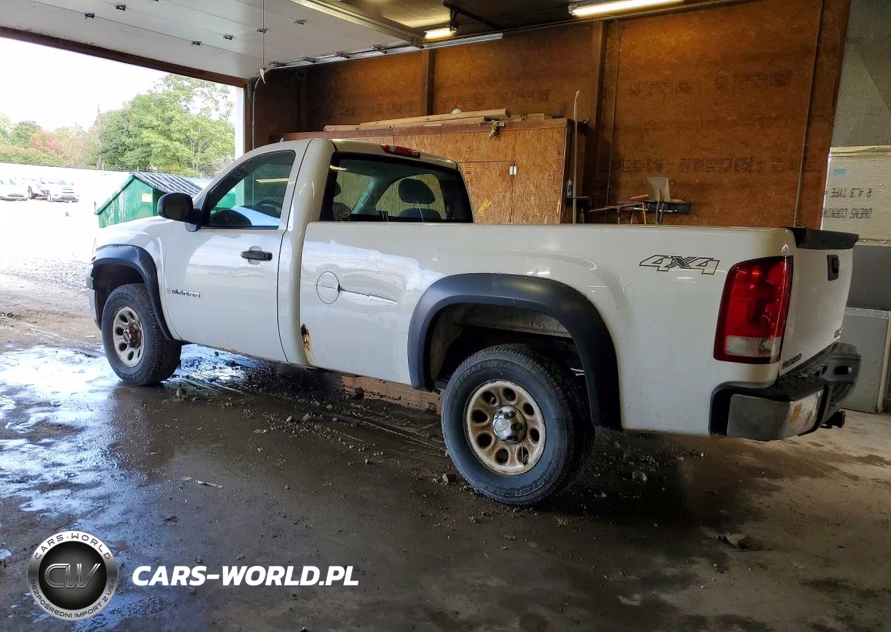 2008 GMC Sierra K1500 VIN:1GTEK14X78Z127526 - 2