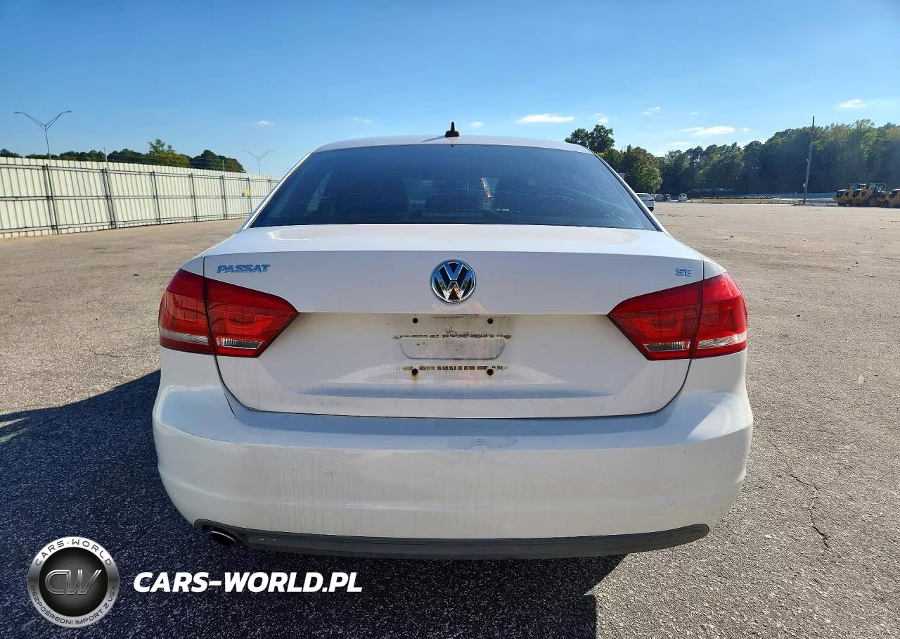 2013 Volkswagen Passat Se VIN:1VWBP7A3XDC097442 - 6