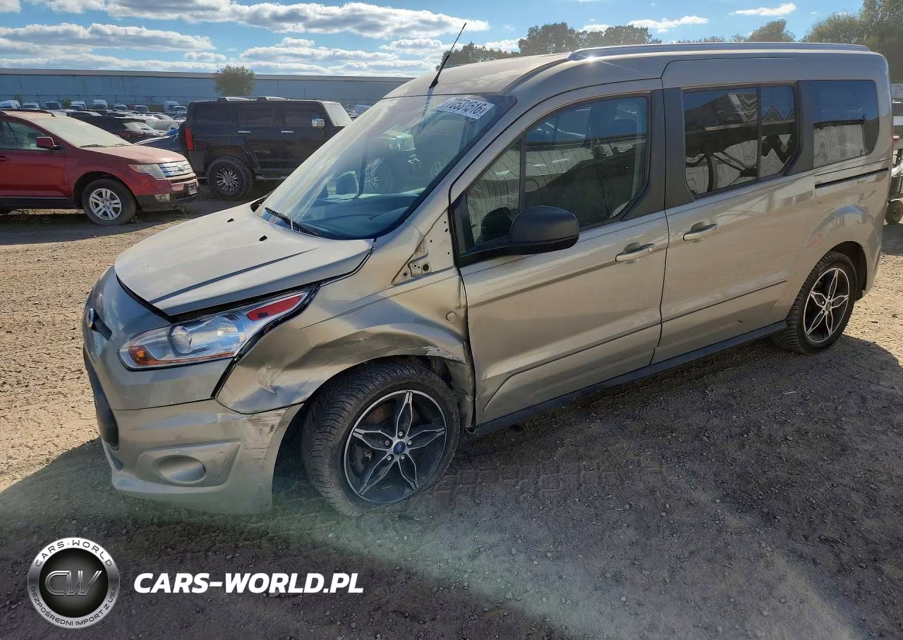 2016 Ford Transit Connect Xlt VIN:NM0GE9F76G1274877 - 1