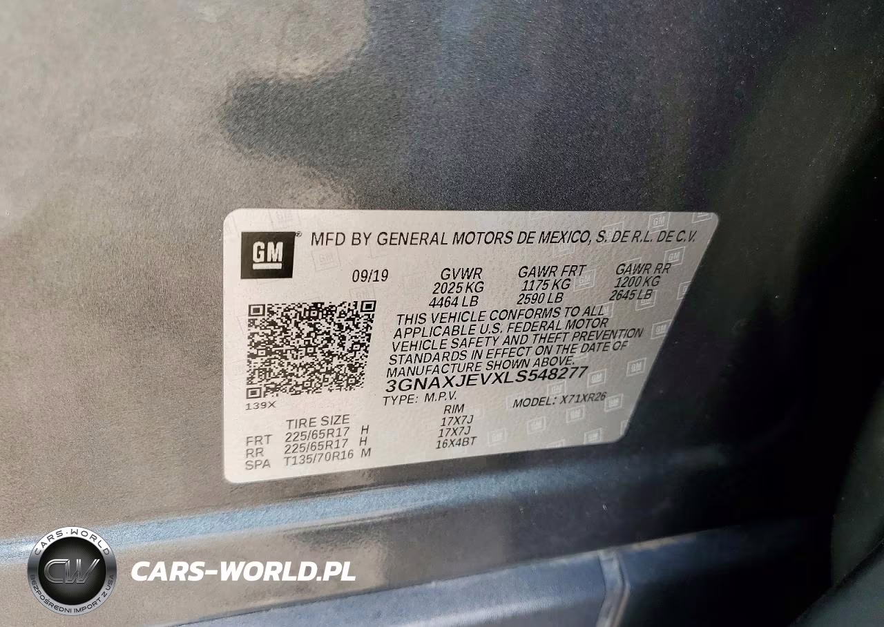 2020 Chevrolet Equinox Lt VIN:3GNAXJEVXLS548277 - 12
