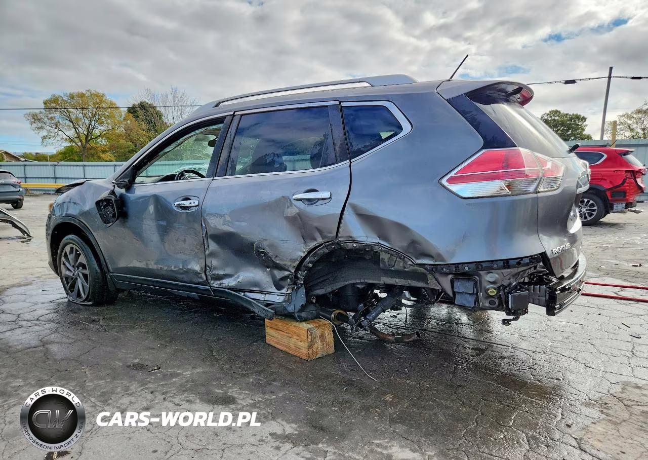 2016 Nissan Rogue Sl VIN:5N1AT2MT9GC828550 - 2