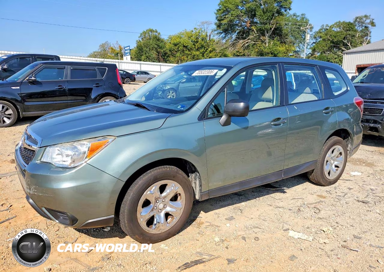 2015 Subaru Forester 2.5I 4D Suv VIN:JF2SJAAC1FG587332 - 1