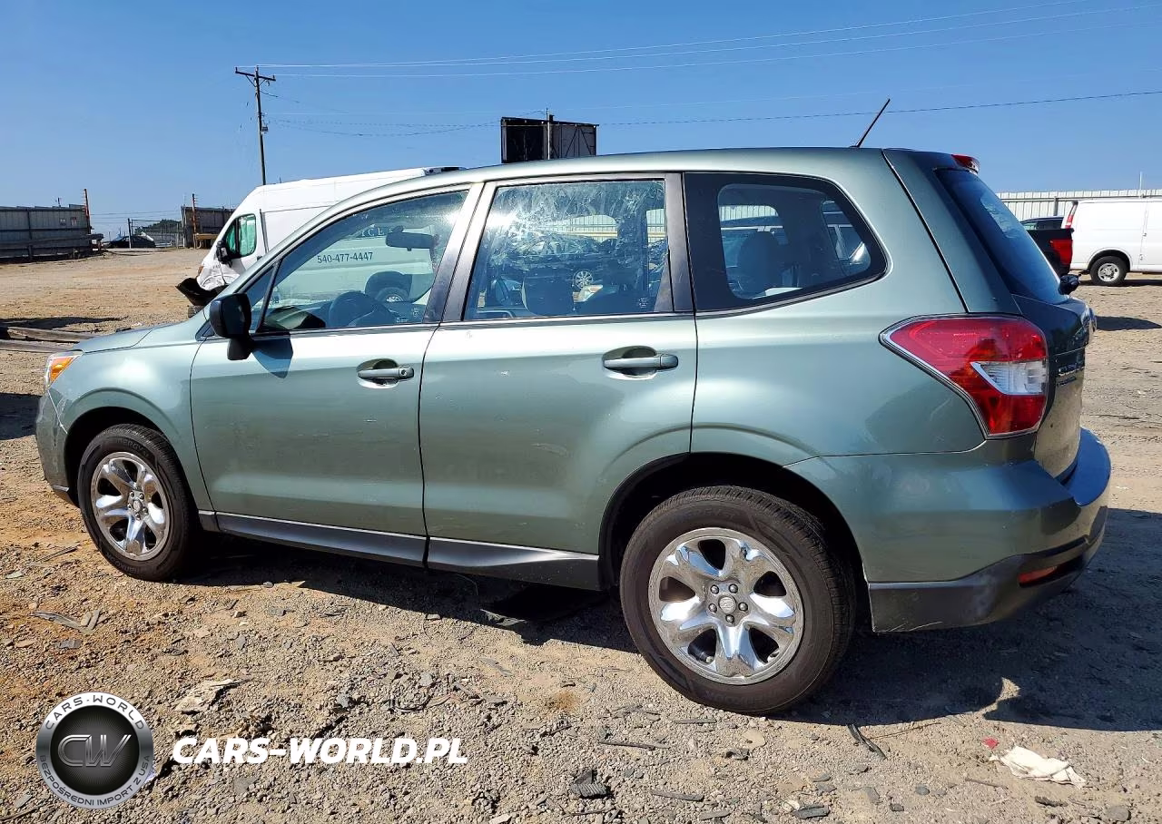 2015 Subaru Forester 2.5I 4D Suv VIN:JF2SJAAC1FG587332 - 2