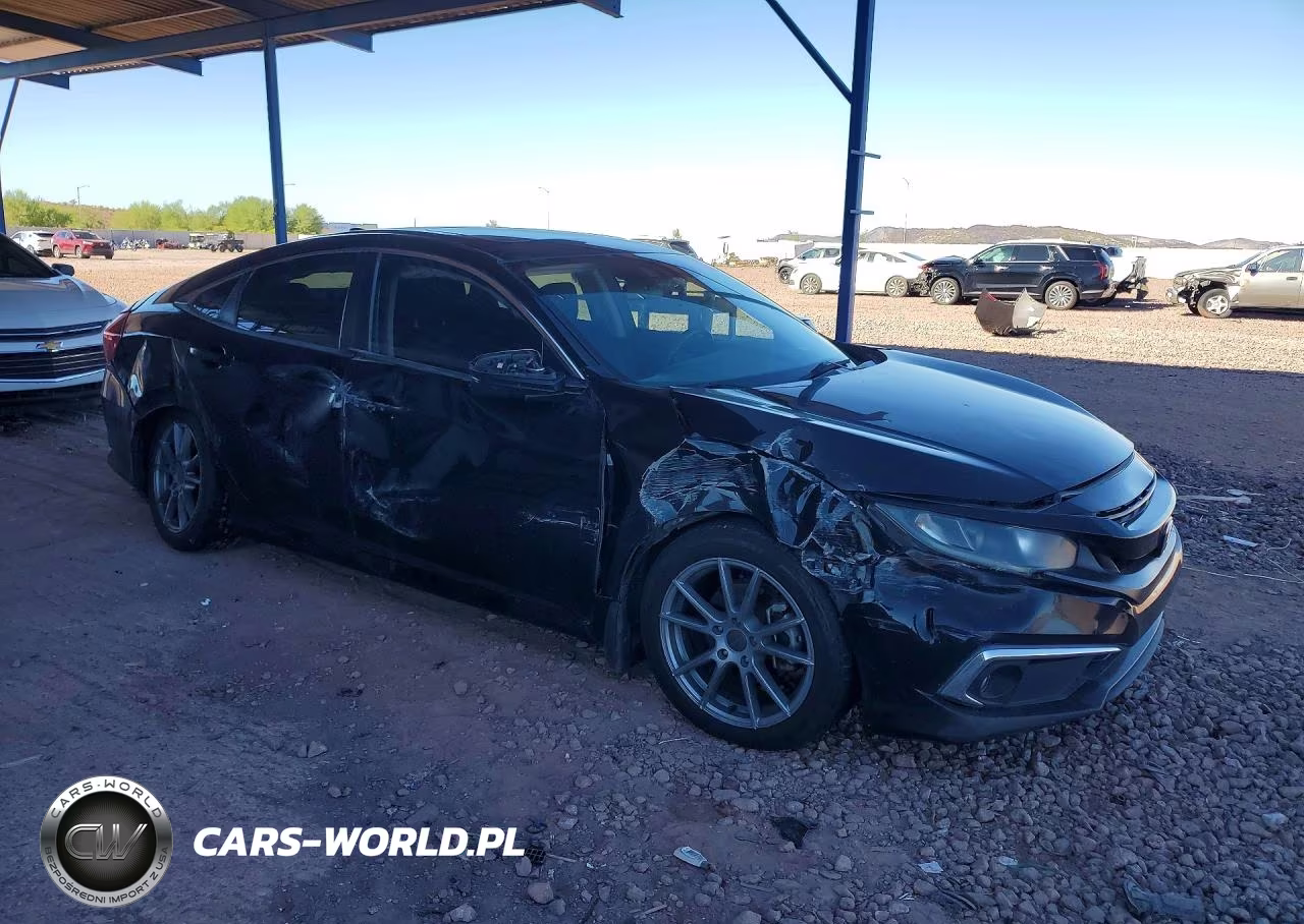 2019 Honda Civic Ex VIN:19XFC1F31KE020227 - 4