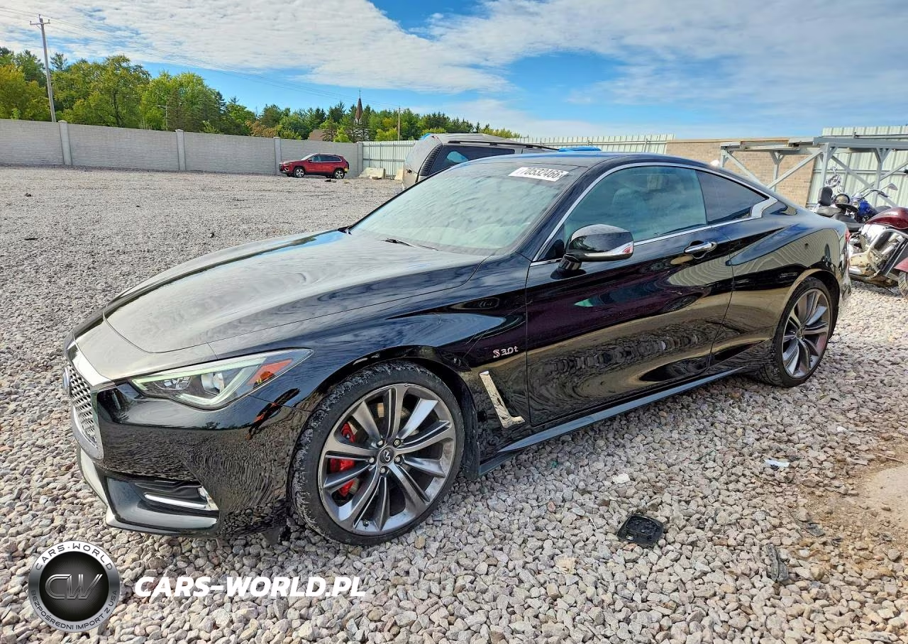 2018 Infiniti Q60 Red Sport 400