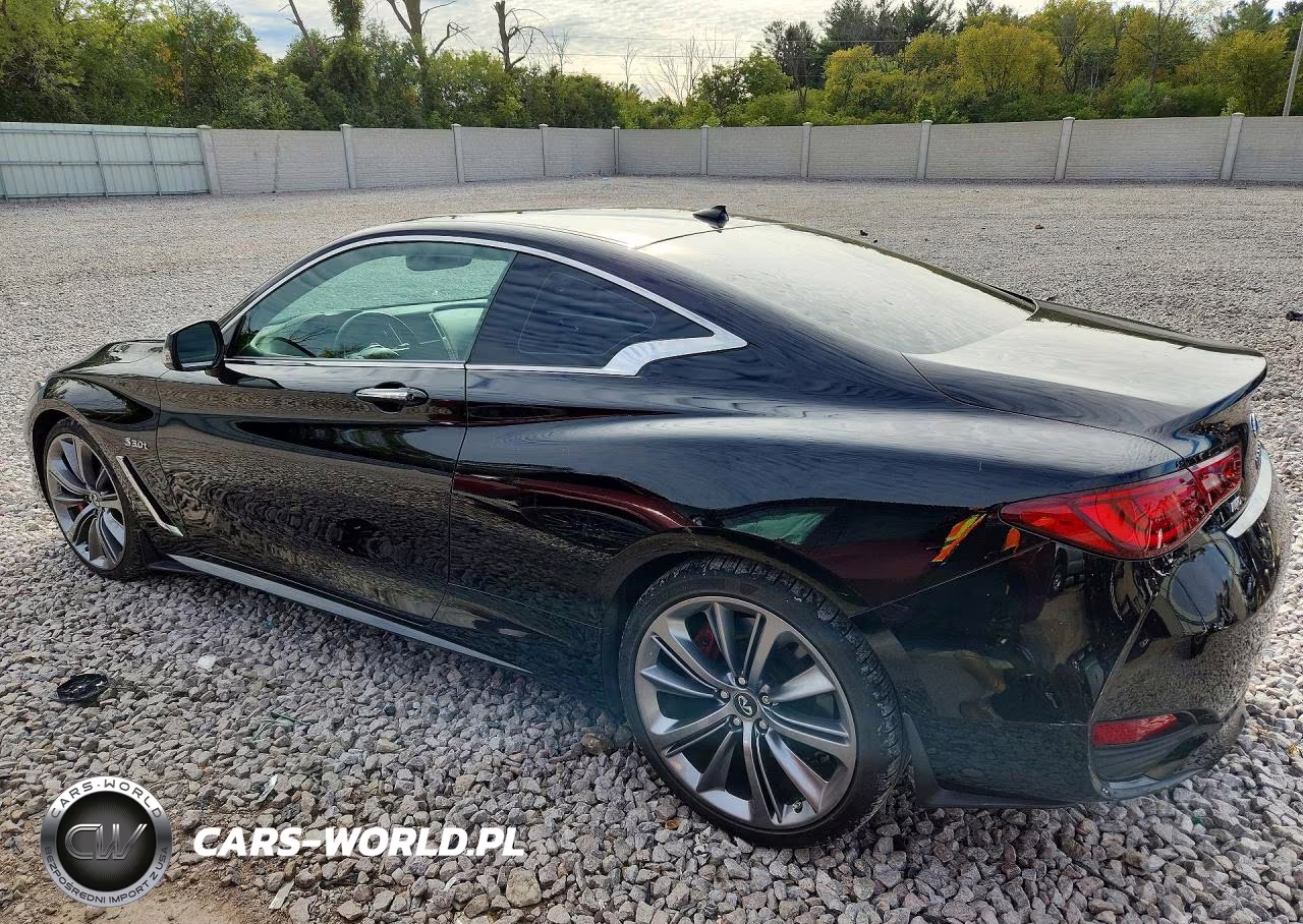 2018 Infiniti Q60 Red Sport 400 VIN:JN1FV7EL1JM630629 - 2