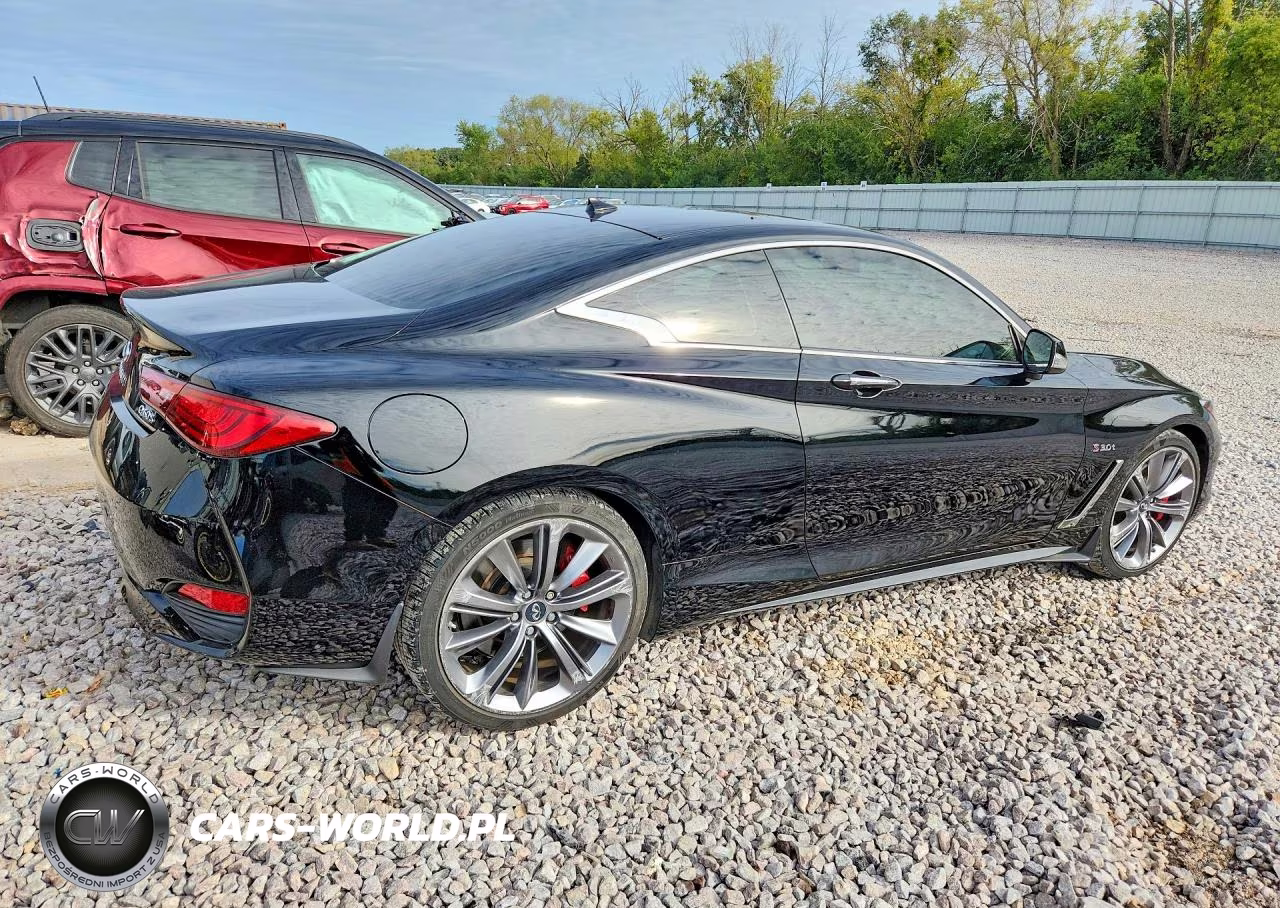 2018 Infiniti Q60 Red Sport 400 VIN:JN1FV7EL1JM630629 - 3