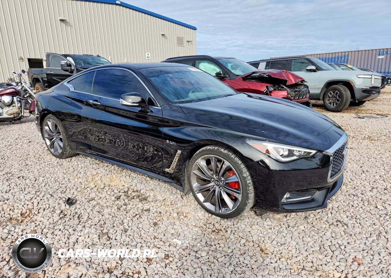 2018 Infiniti Q60 Red Sport 400 VIN:JN1FV7EL1JM630629 - 4