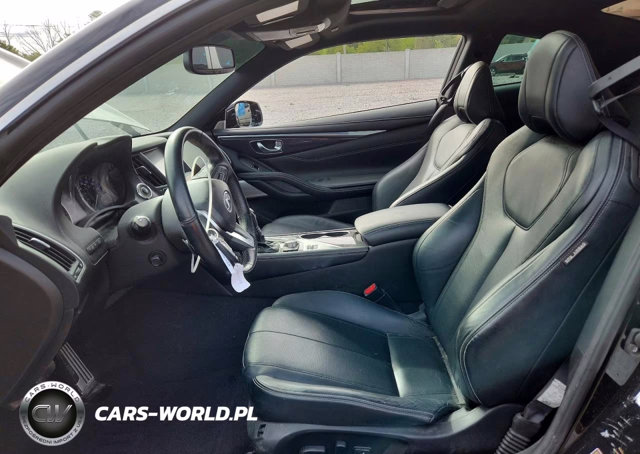 2018 Infiniti Q60 Red Sport 400 VIN:JN1FV7EL1JM630629 - 7
