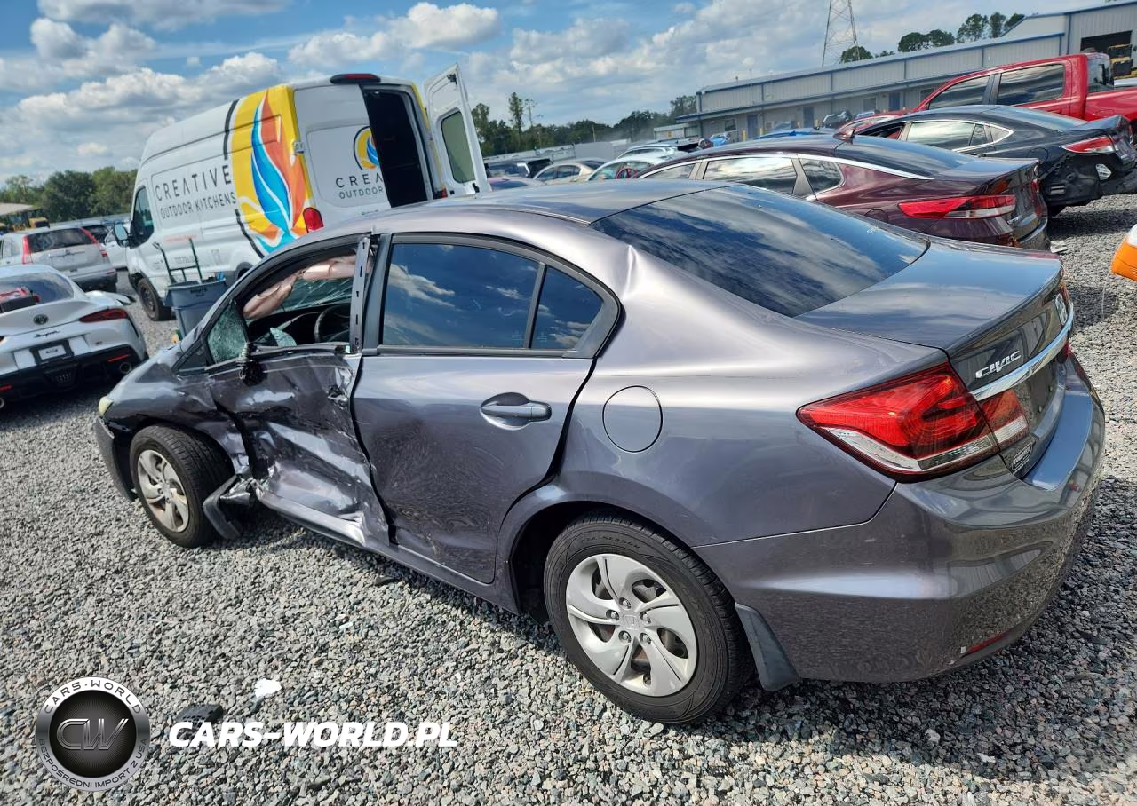 2014 Honda Civic Lx VIN:19XFB2F51EE079356 - 2