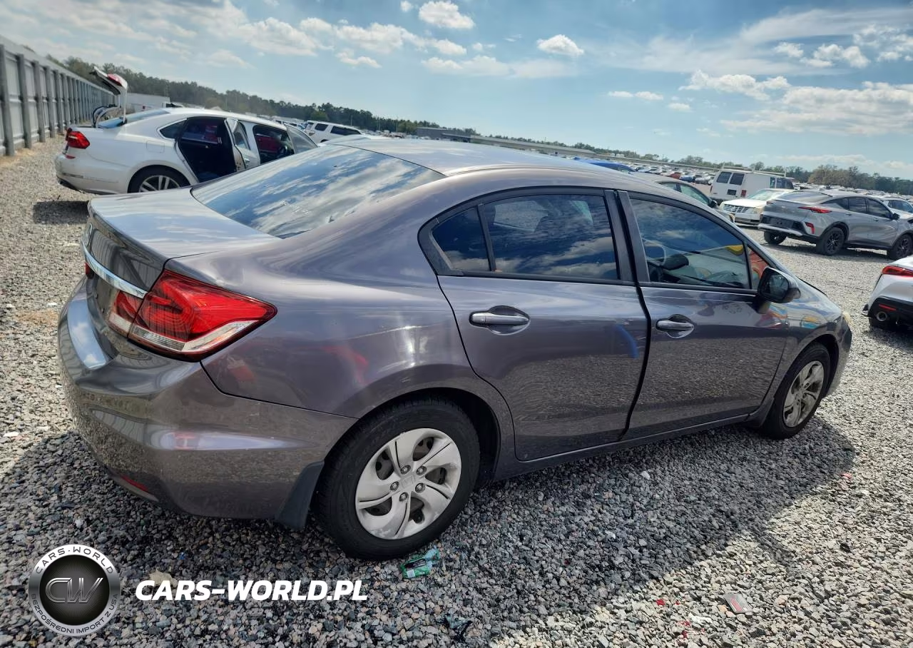 2014 Honda Civic Lx VIN:19XFB2F51EE079356 - 3