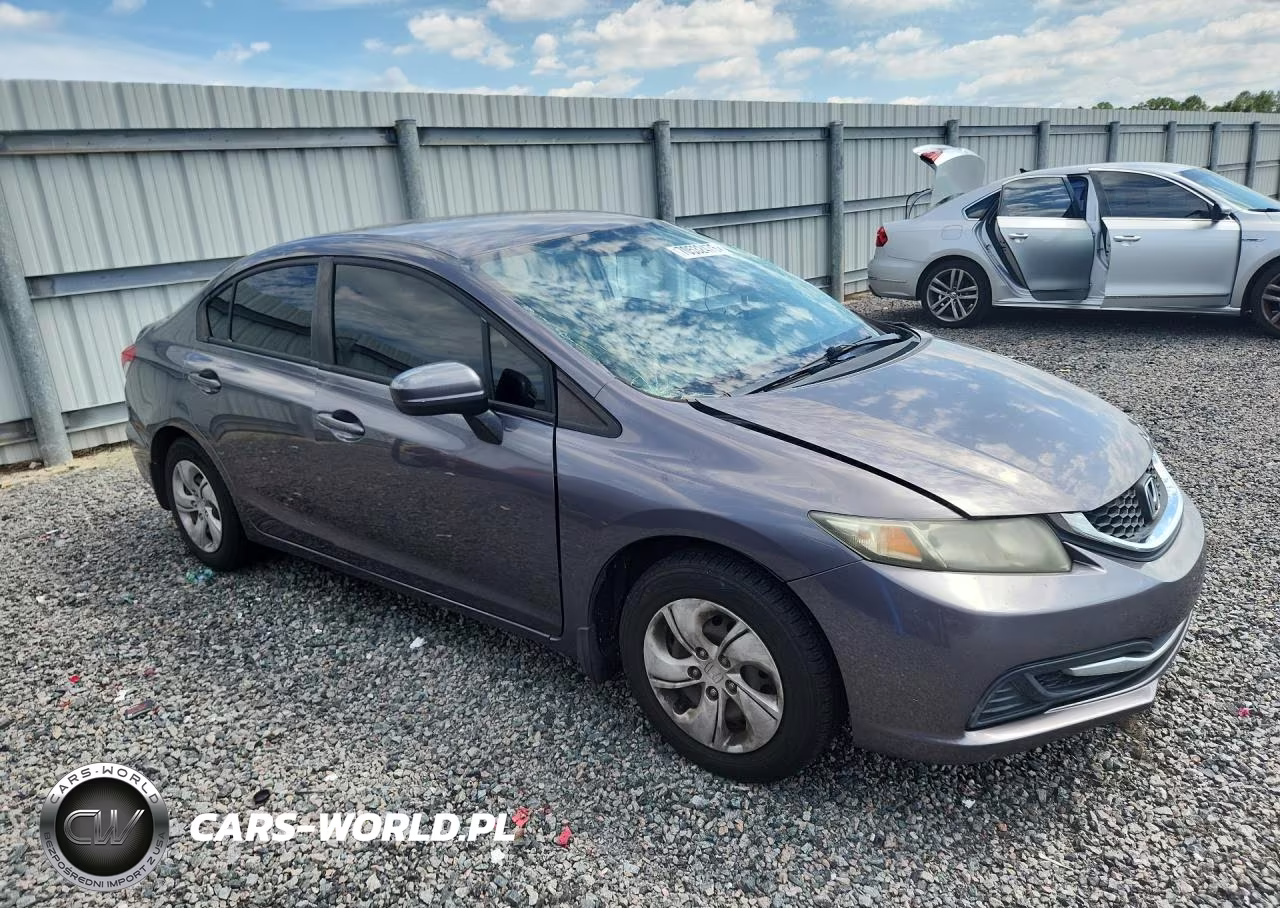 2014 Honda Civic Lx VIN:19XFB2F51EE079356 - 4