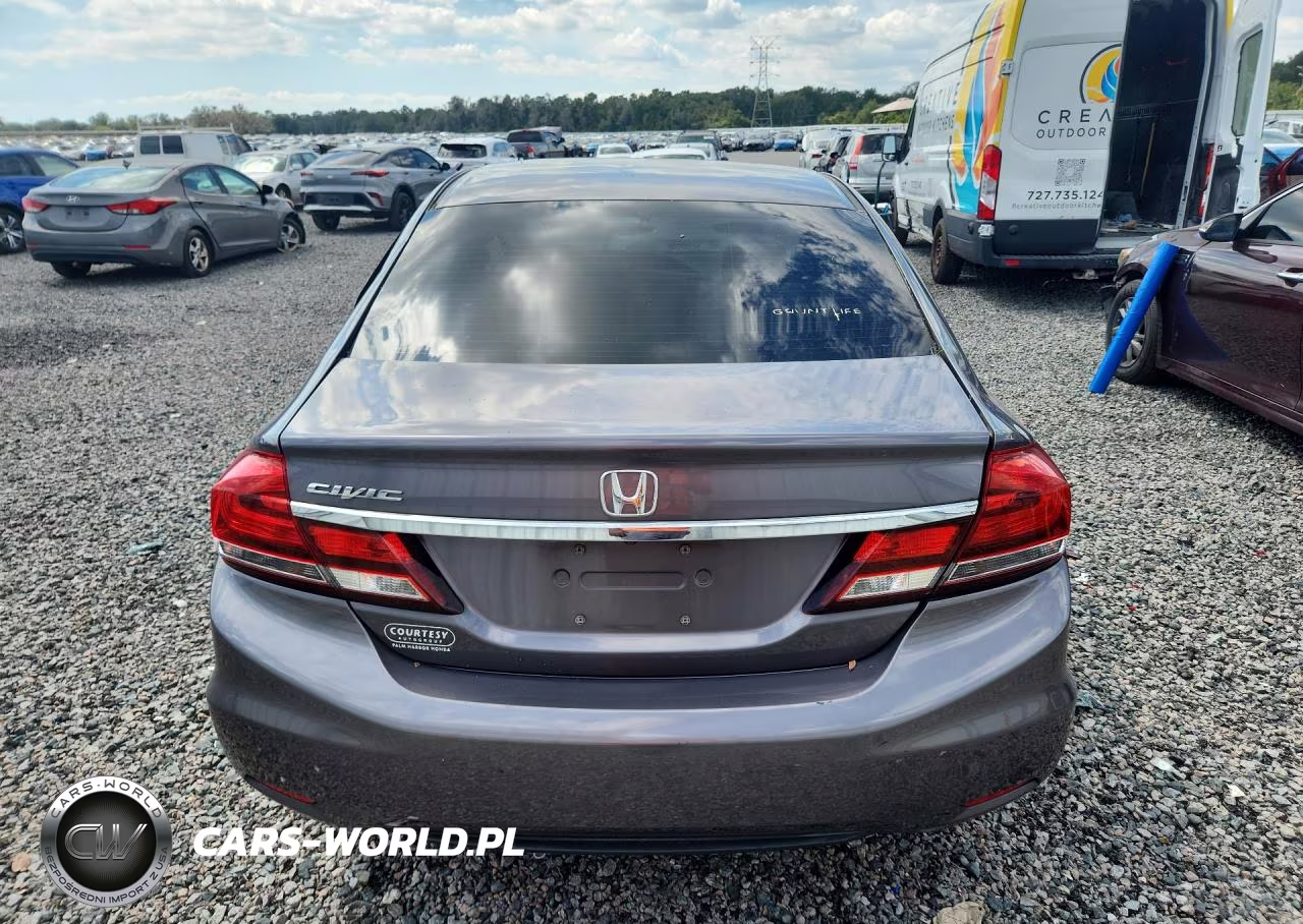 2014 Honda Civic Lx VIN:19XFB2F51EE079356 - 6
