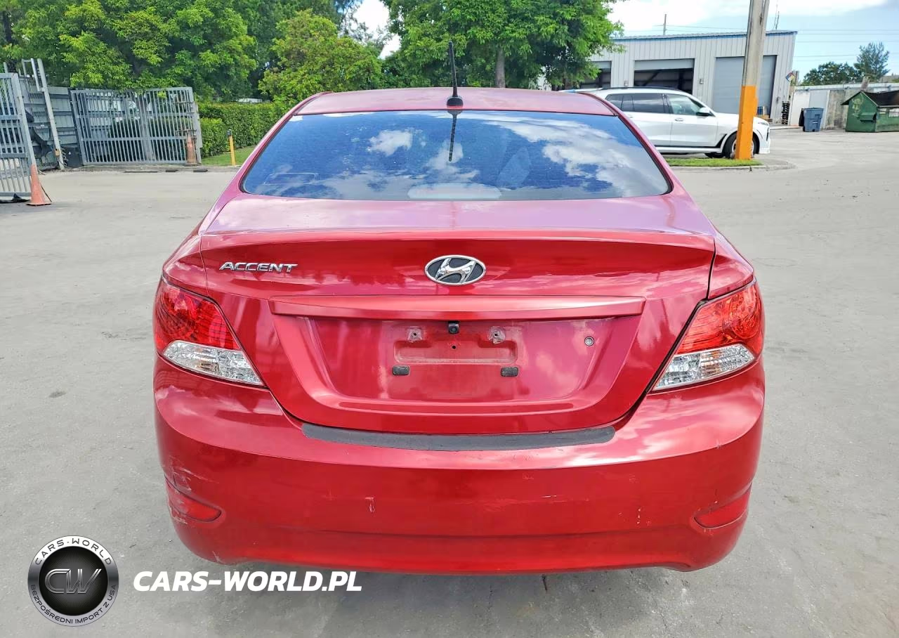 2012 Hyundai Accent Gls VIN:KMHCU4AE3CU042478 - 6