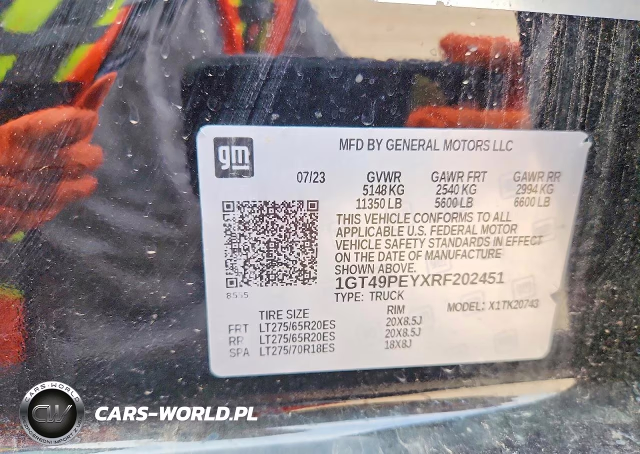 2024 GMC Sierra K2500 At4 VIN:1GT49PEYXRF202451 - 12
