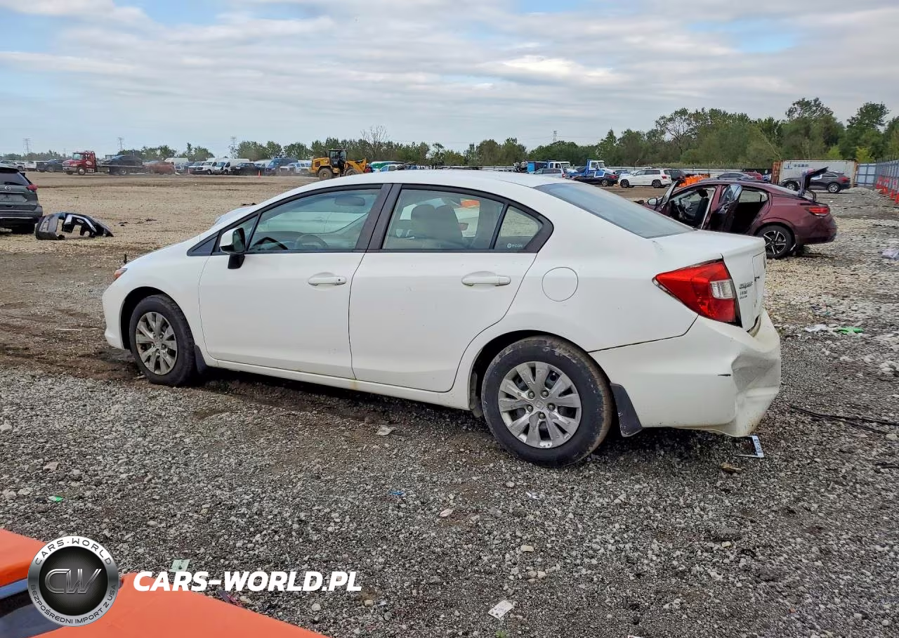 2012 Honda Civic Lx VIN:19XFB2F57CE030692 - 2