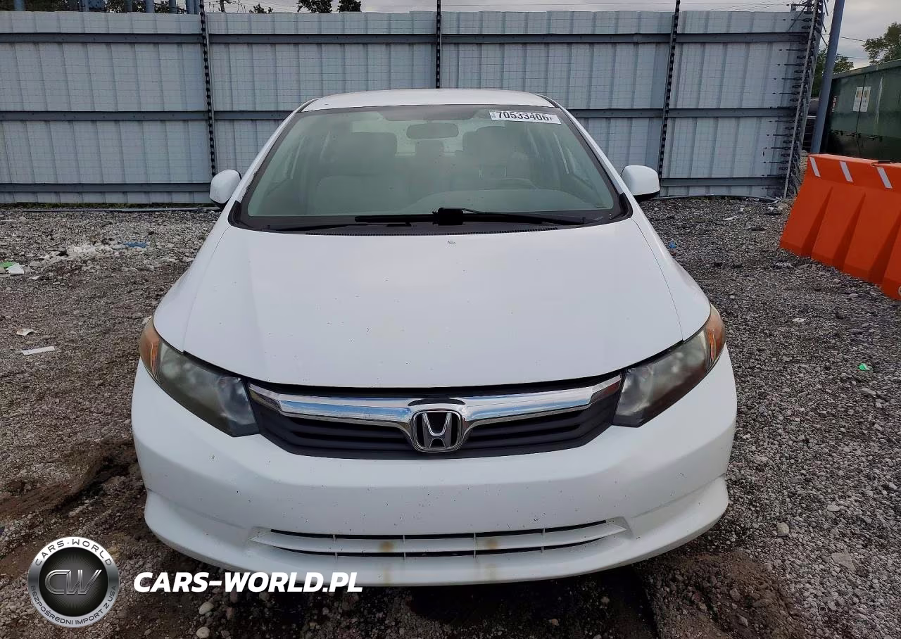 2012 Honda Civic Lx VIN:19XFB2F57CE030692 - 5