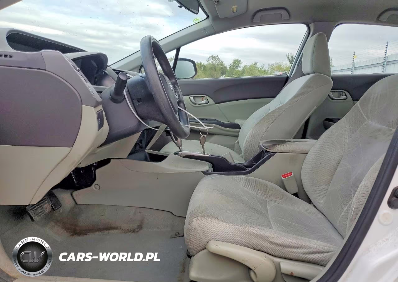 2012 Honda Civic Lx VIN:19XFB2F57CE030692 - 7