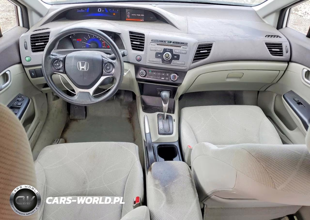 2012 Honda Civic Lx VIN:19XFB2F57CE030692 - 8