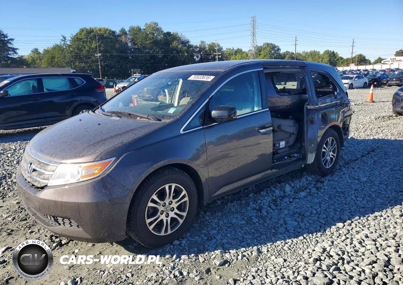 2012 Honda Odyssey Ex VIN:5FNRL5H47CB080504 - 1