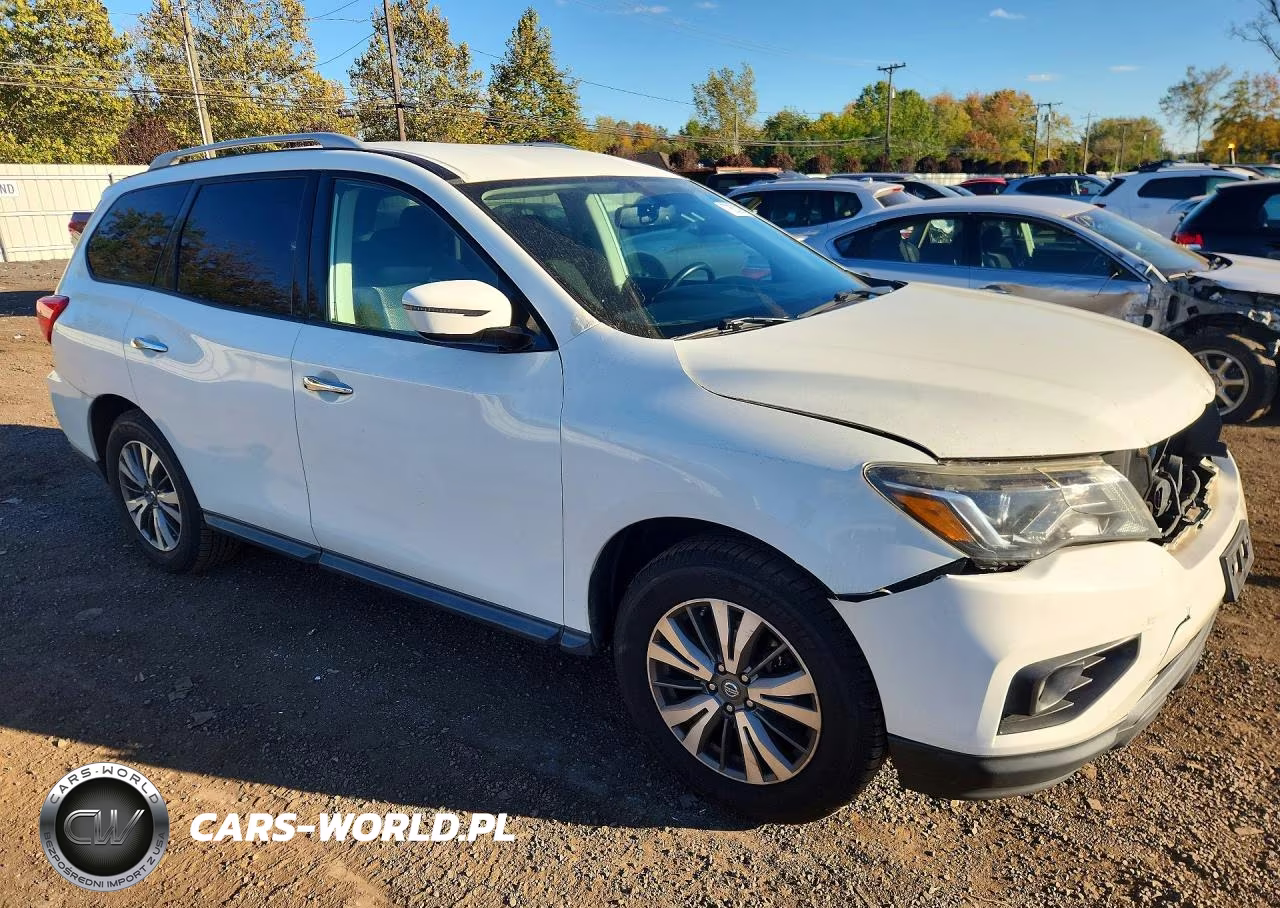 2017 Nissan Pathfinder Sv VIN:5N1DR2MM8HC615904 - 4