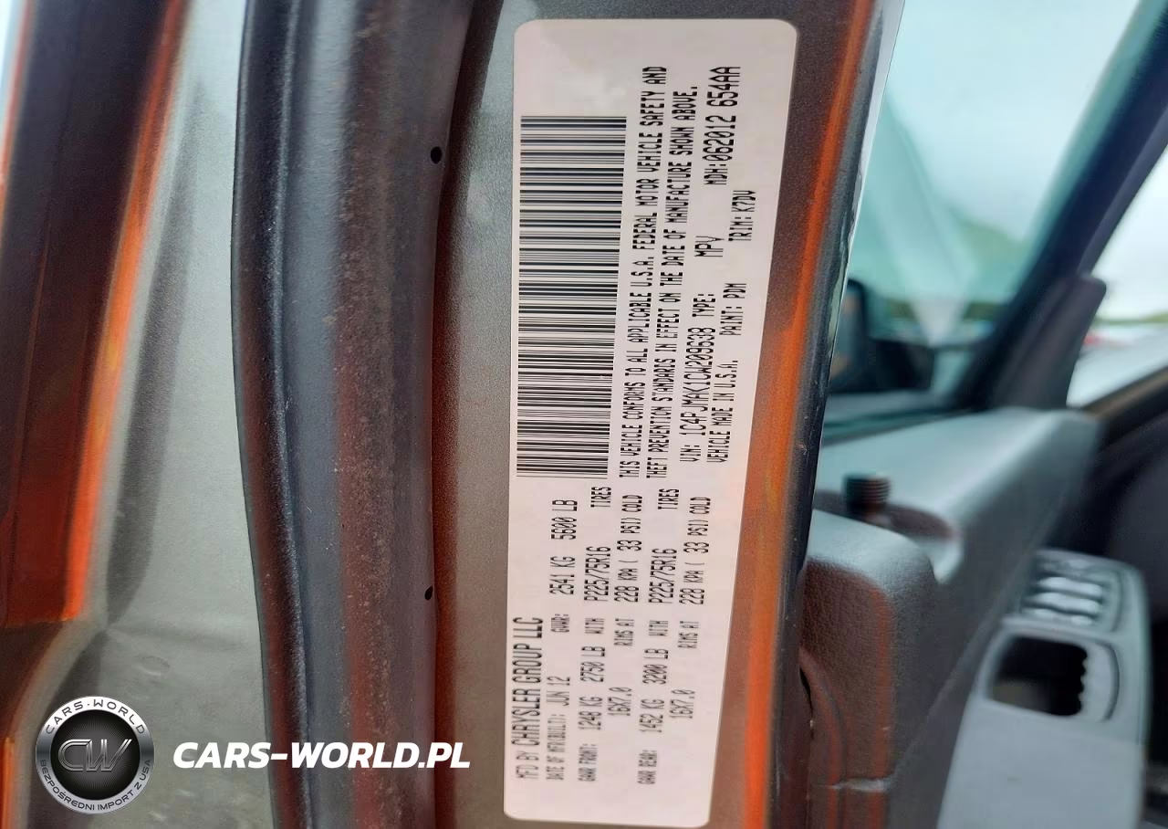 2012 Jeep Sport VIN:1C4PJMAK1CW209638 - 13