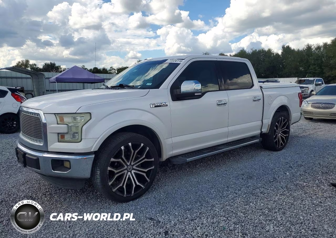 2015 Ford F150 Supercrew VIN:1FTEW1CF0FKD56844 - 1