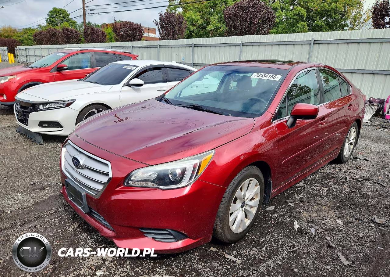 2016 Subaru Legacy 2.5I Premium VIN:4S3BNAD61G3026792 - 1