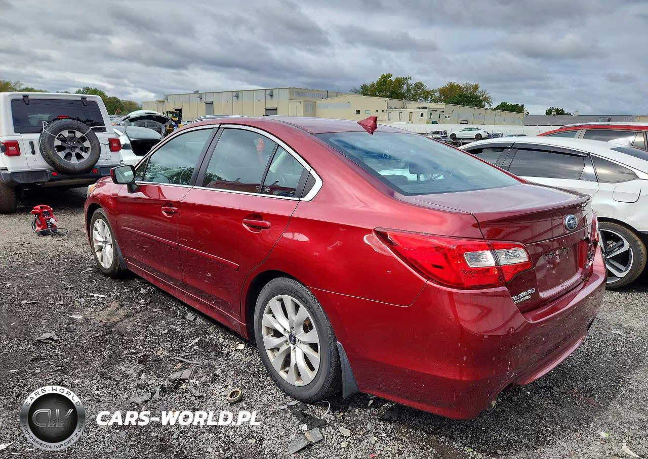 2016 Subaru Legacy 2.5I Premium VIN:4S3BNAD61G3026792 - 2