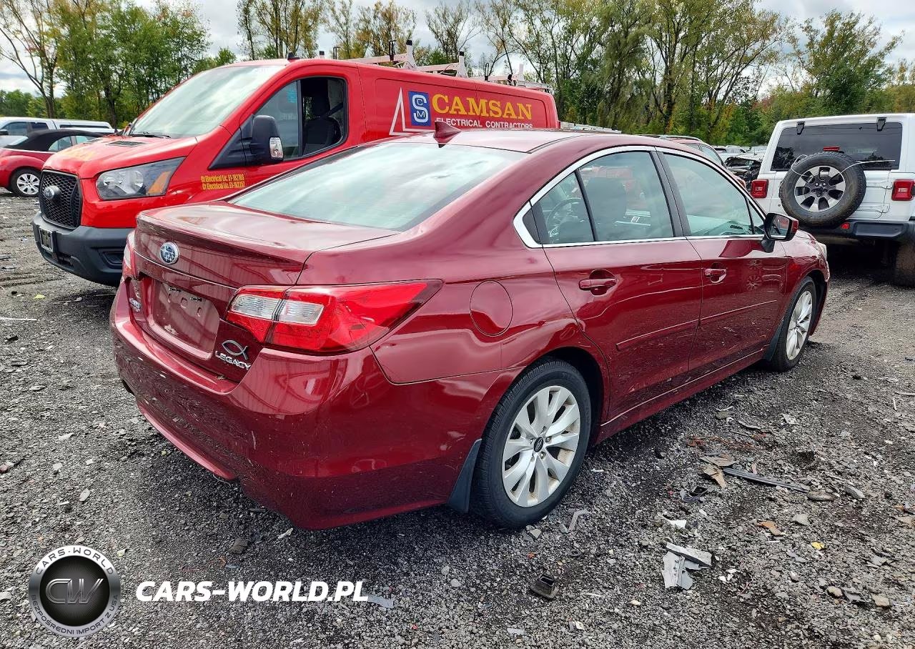 2016 Subaru Legacy 2.5I Premium VIN:4S3BNAD61G3026792 - 3