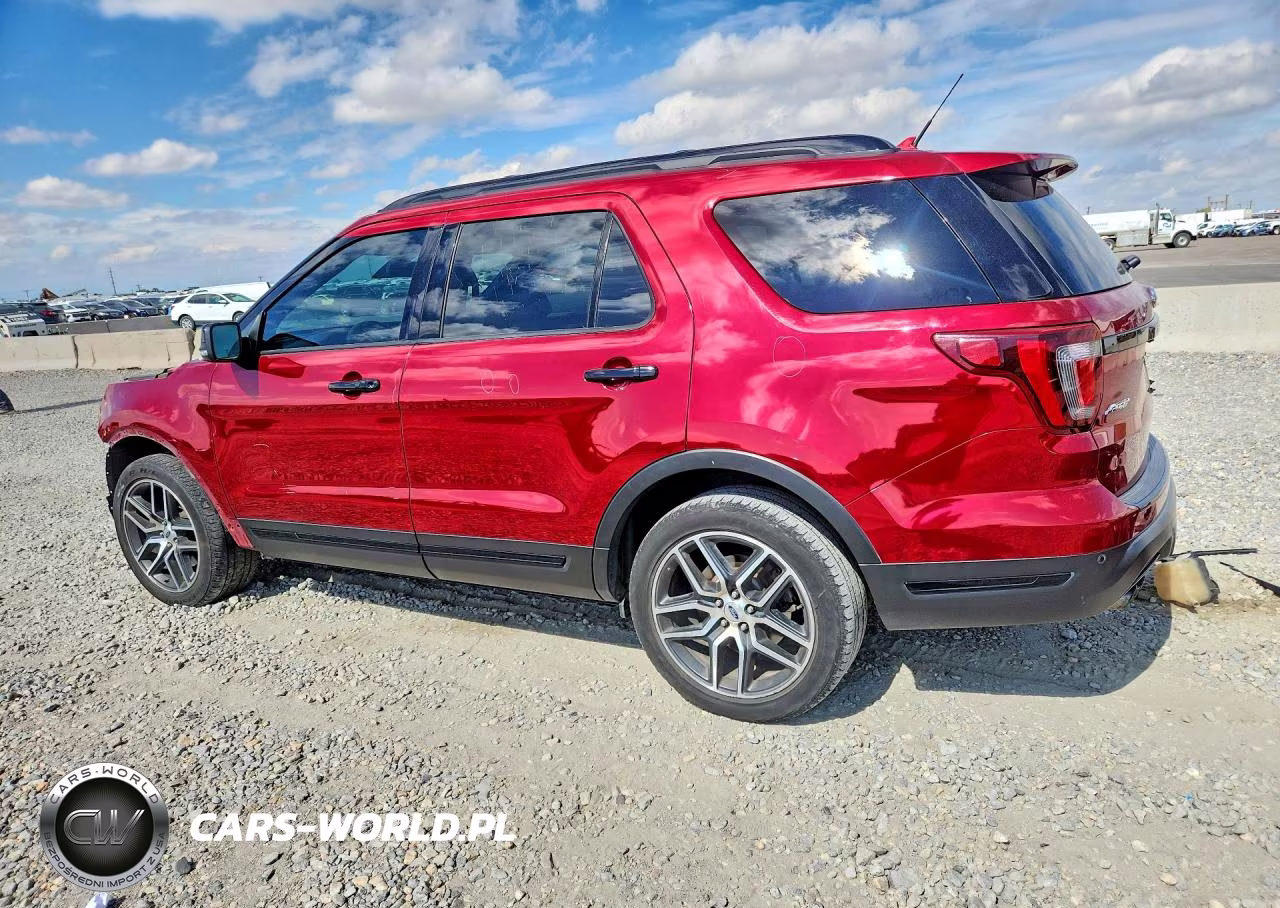 2018 Ford Explorer Sport VIN:1FM5K8GT8JGC71410 - 2