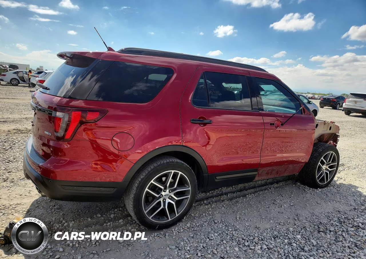 2018 Ford Explorer Sport VIN:1FM5K8GT8JGC71410 - 3