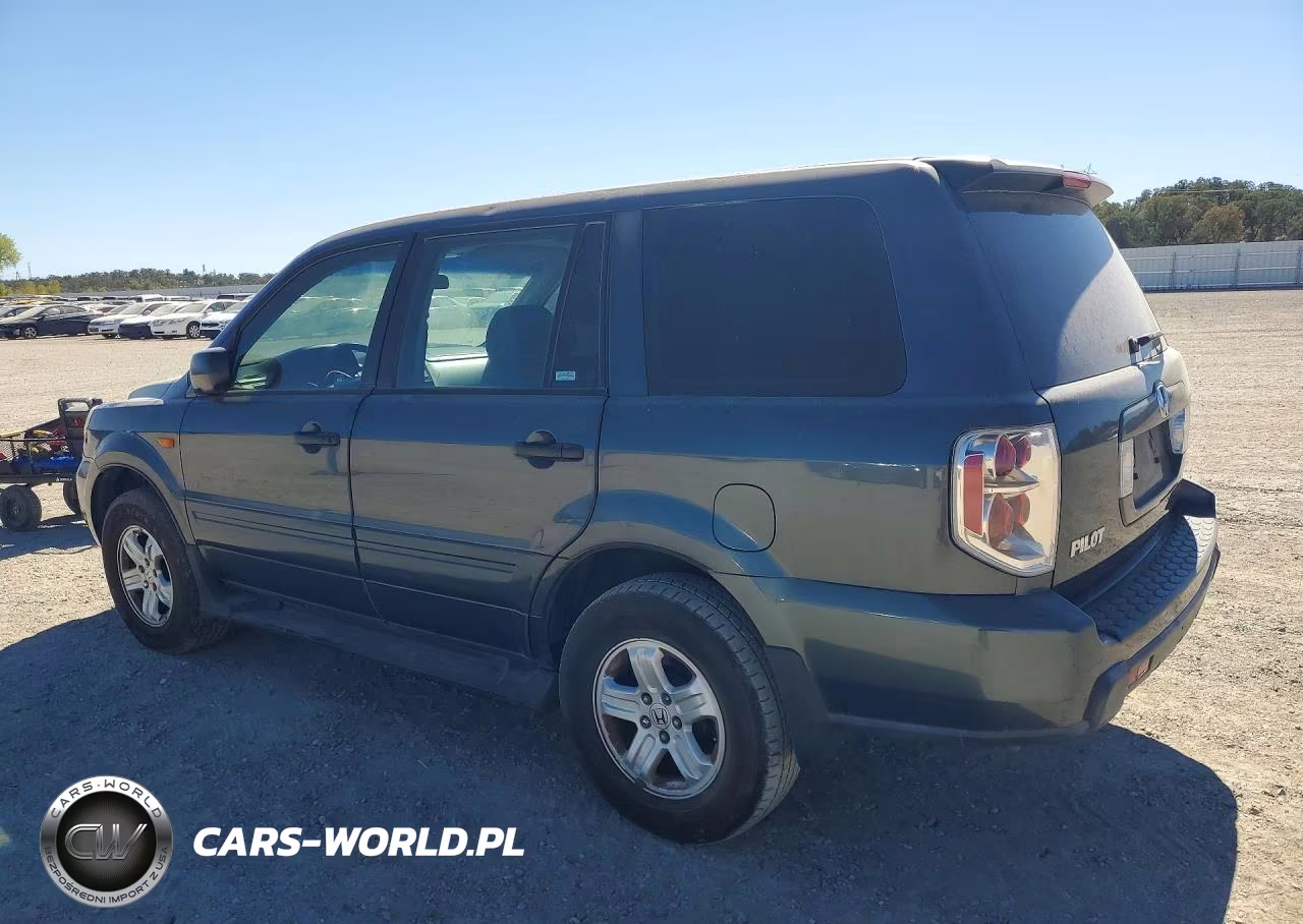 2006 Honda Pilot Lx VIN:5FNYF28126B012378 - 2