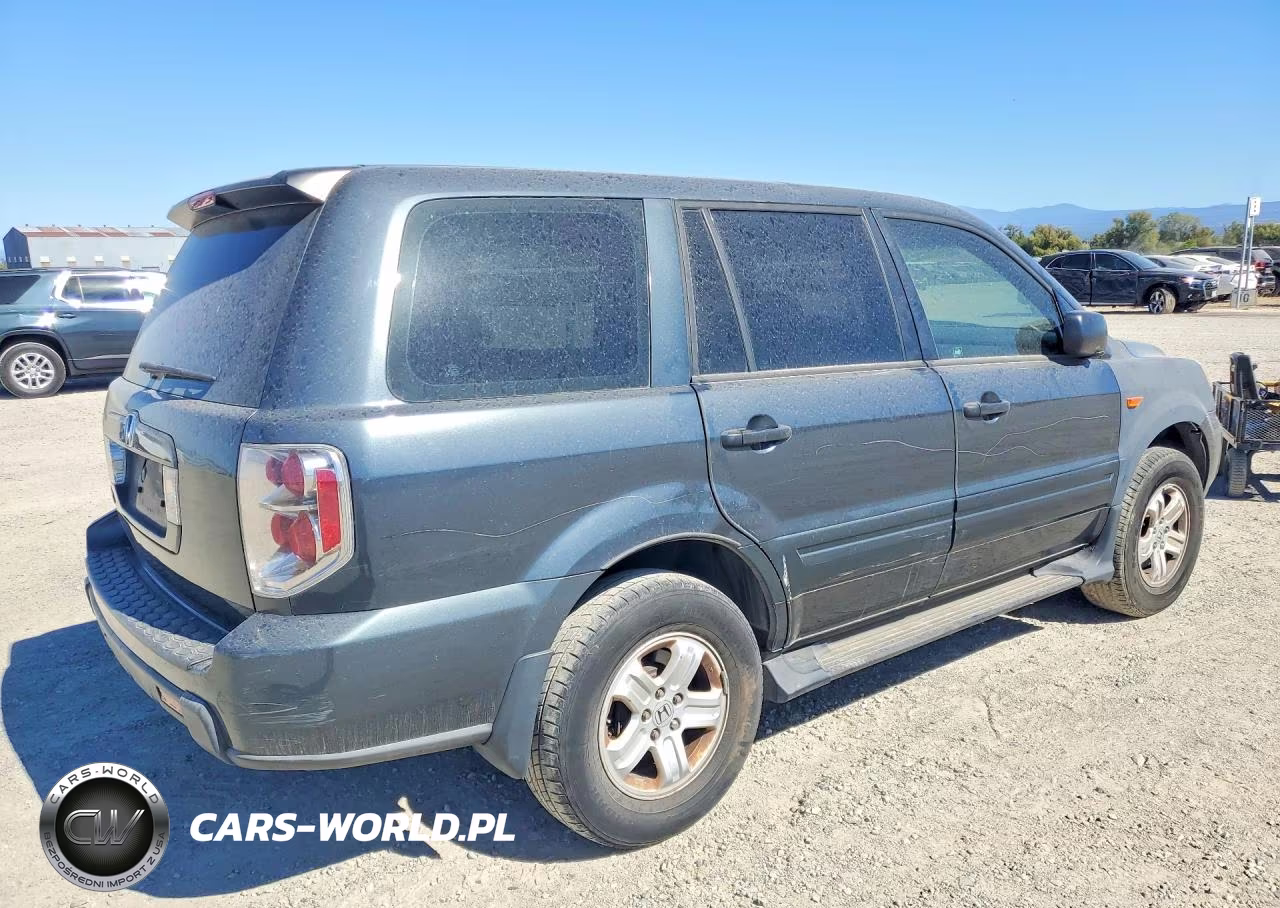 2006 Honda Pilot Lx VIN:5FNYF28126B012378 - 3