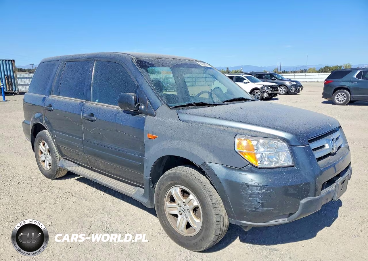 2006 Honda Pilot Lx VIN:5FNYF28126B012378 - 4